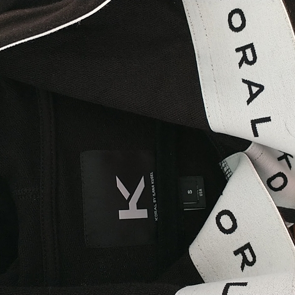 Never worn Black hoodie in size small by Koral - Picture 2 of 3